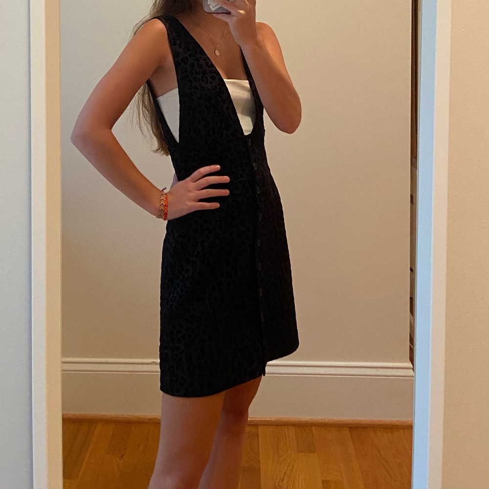 NOT AVAILABLE black leopard print dress 🖤